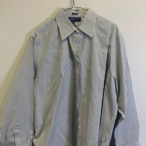 Blue Striped Women's Top